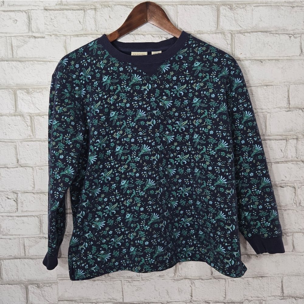 Classic Elements vintage floral sweatshirt